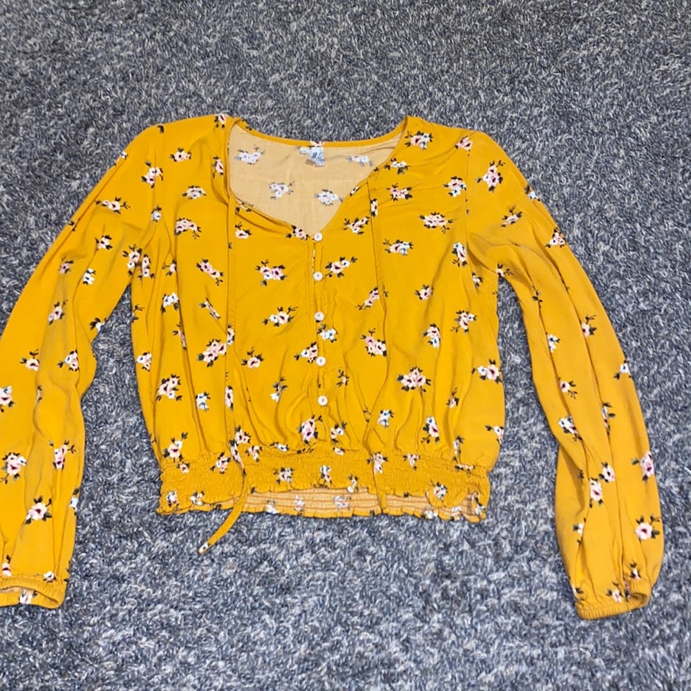 Long sleeve blouse